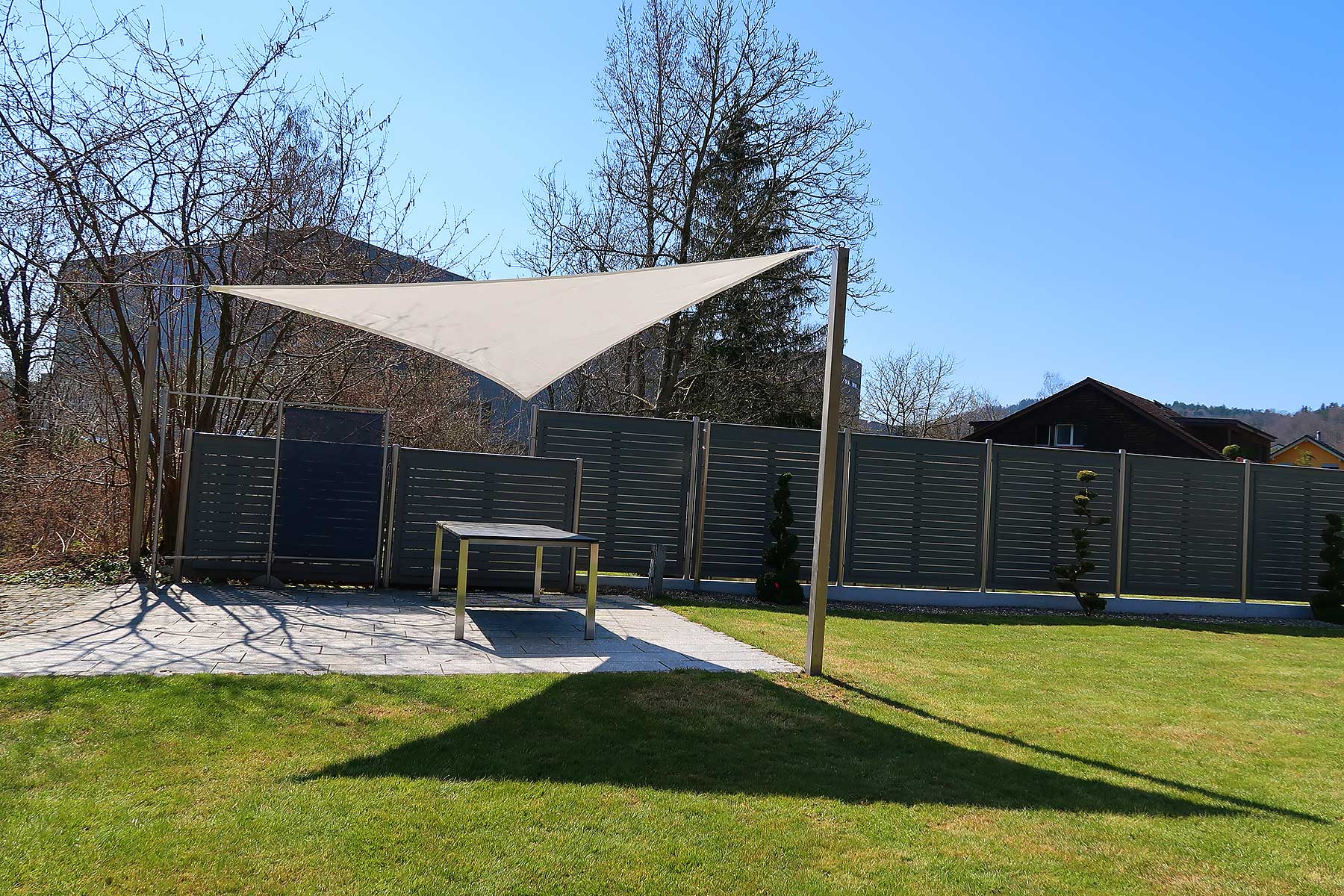 sonnensegel dreieck 1m