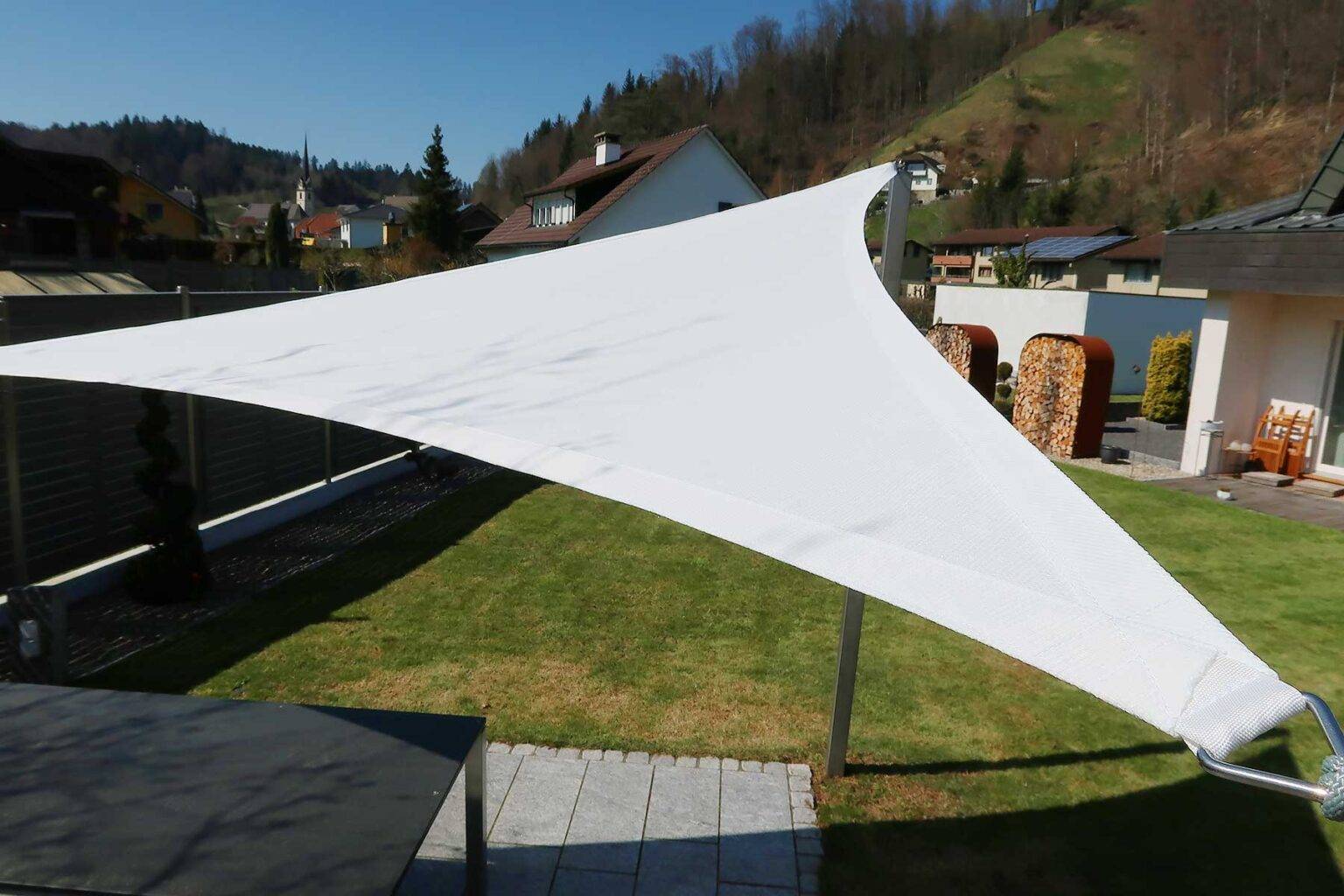 sonnensegel dreieck 2x2x2 obi