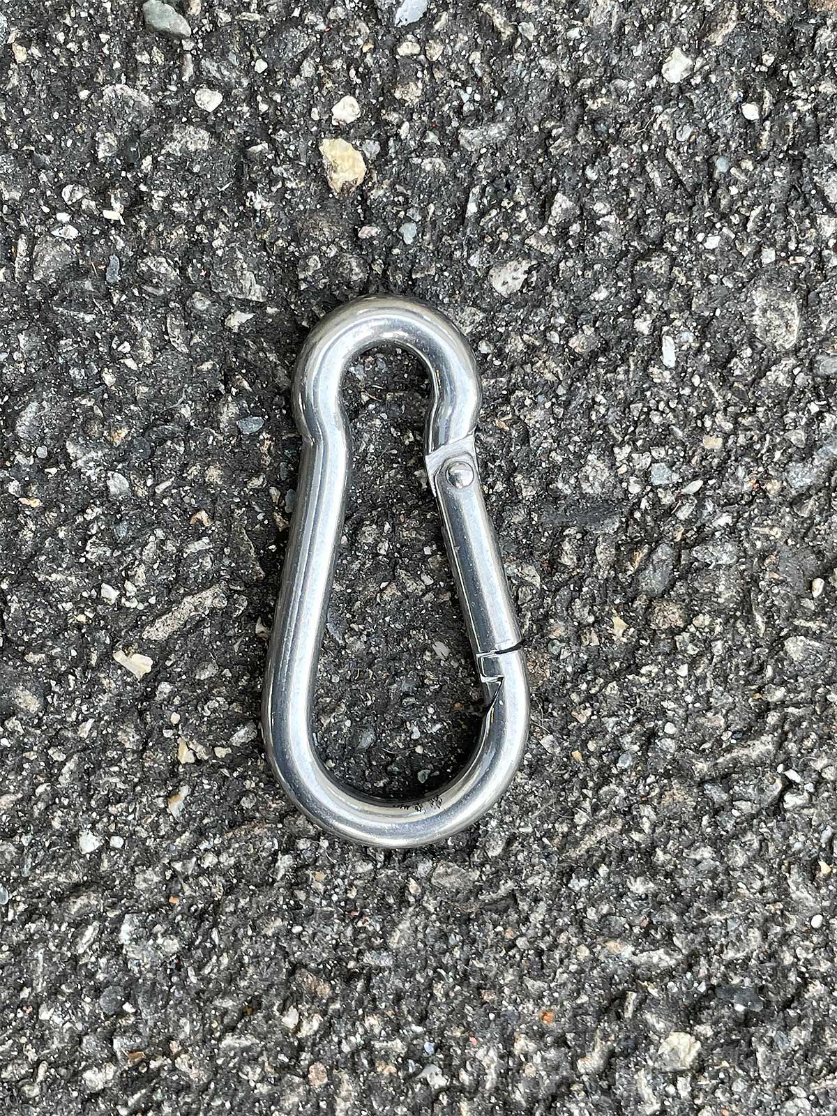 Größe:Mod 3-9x90mm 1 Stück Karabiner-Haken Edelstahl V4A Rostfrei Für Sonnensegel Segel Schaukel Hängematte Schnapp-Haken Schraubverbindung