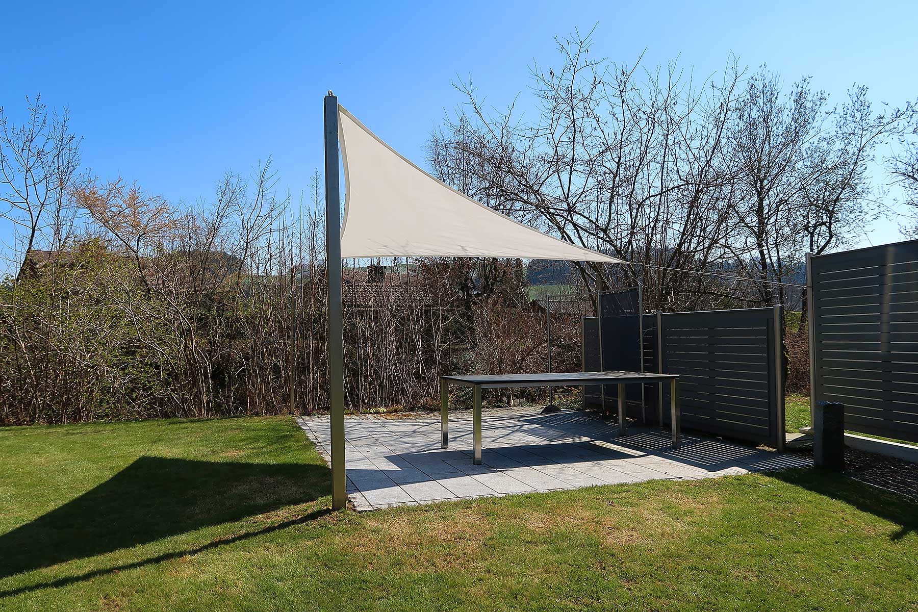 sonnensegel dreieck rechtwinklig