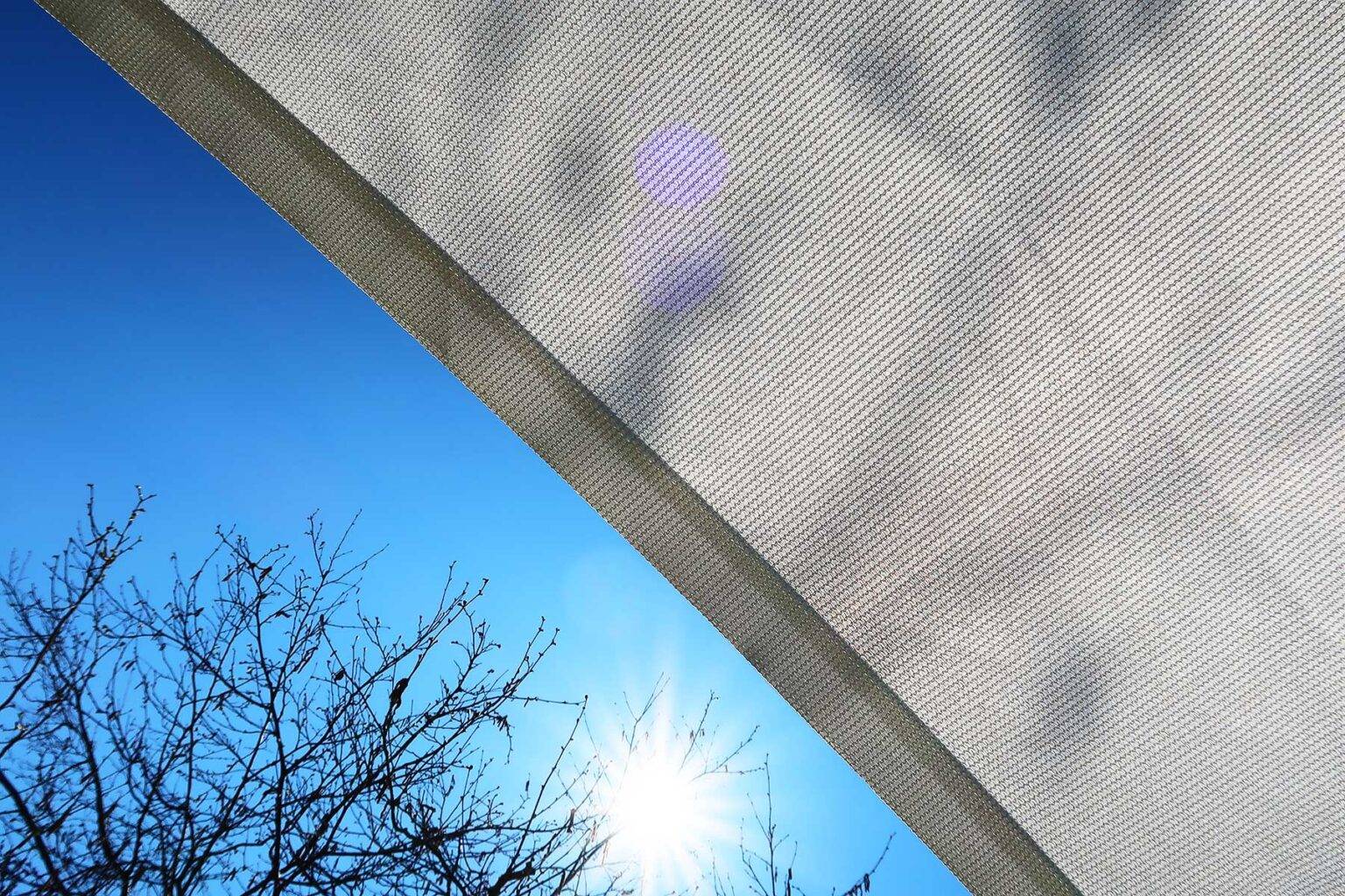 sonnensegel 6x6 wasserdurchlässig