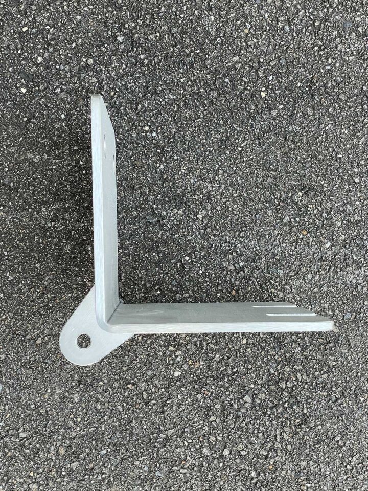 Wandbefestigung Ausseneck - jetzt auf sonnensegel123.ch bestellen!